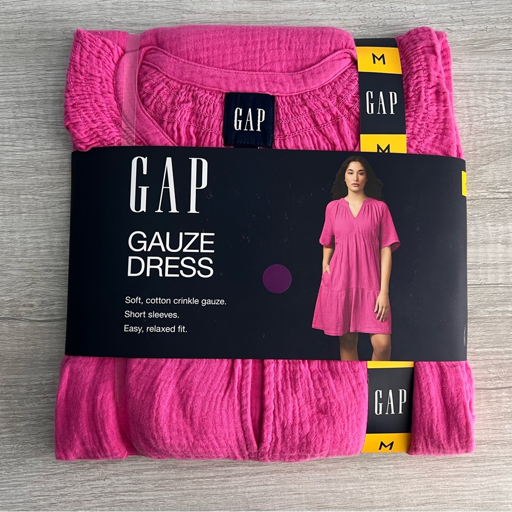 GAP Pink Gauze Dress